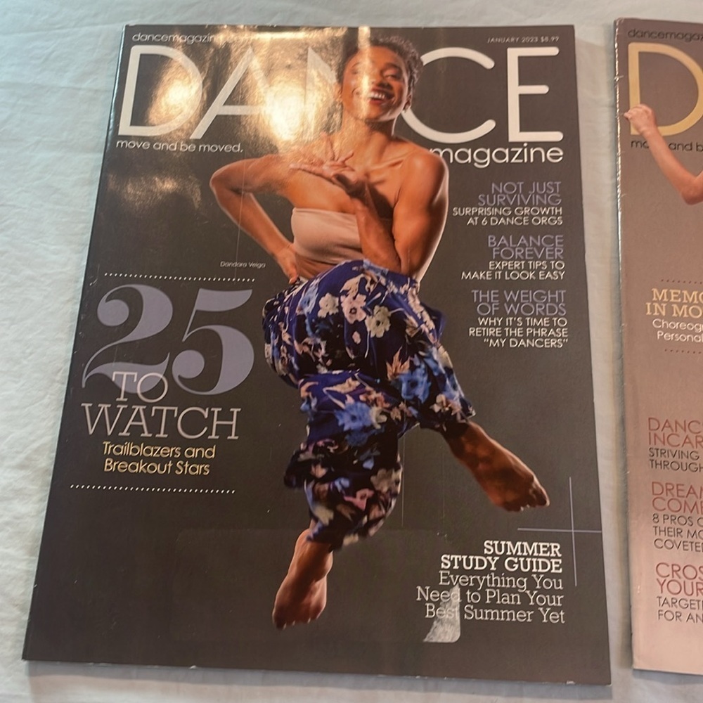 Dance Move and Be Moved Magazine 3 copies Nov 2022, Dec 2022 and Jan 2023 - Picture 4 of 16